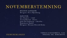 Høst 2018: Novemberstemning